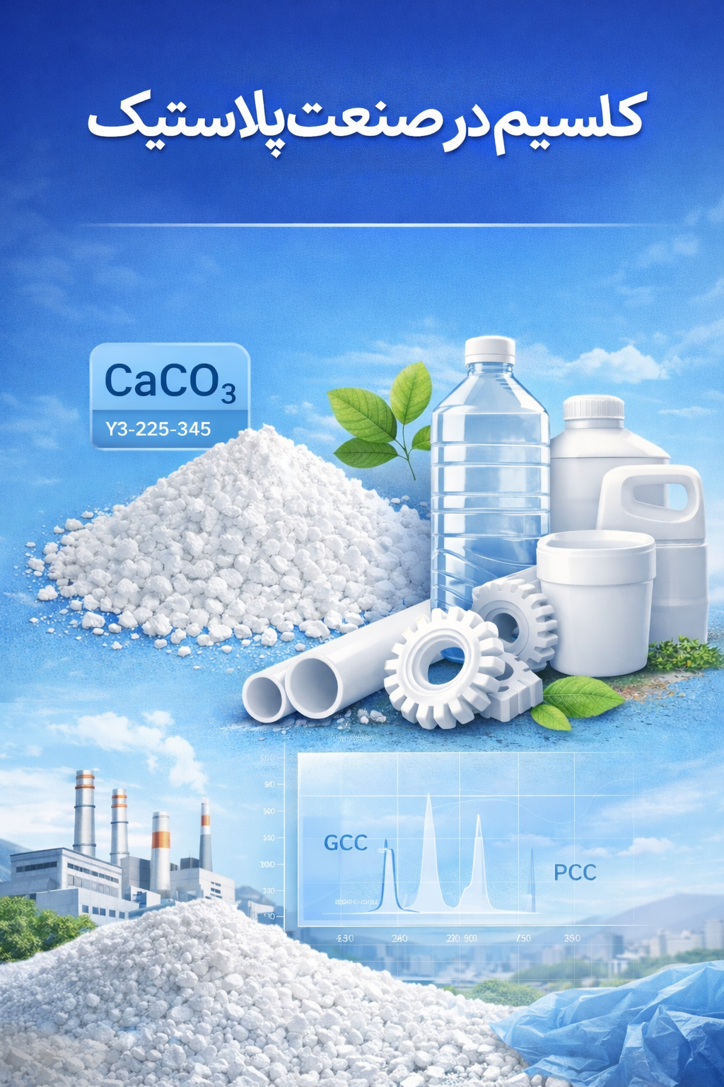 4 دلیل استفاده از کربنات کلسیم